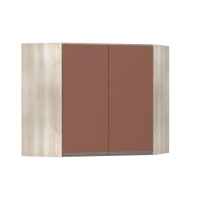 Armário Canto Diagonal 2 Portas Luci Legno Crema C/Gaia