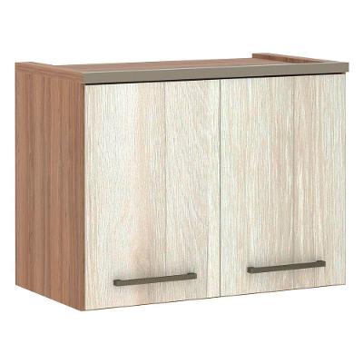 Armário Aéreo Modulado 2 Portas 95cm Vanilla C/Legno Crema