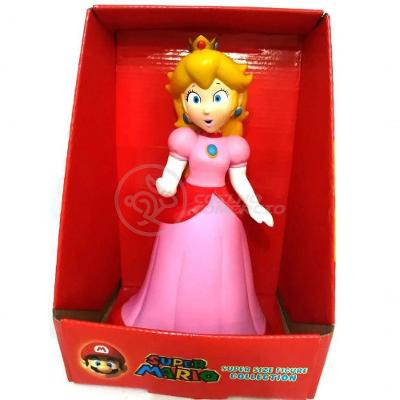 Boneco Princesa Peach Toadstool Super Size 23Cm - Mario