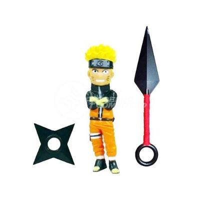 Kit Boneco Action Figure Anime Uzumaki Naruto + ....