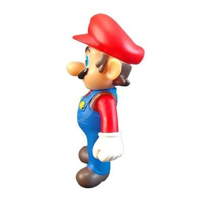 Kit Boneco Mario World Articulado 12Cm + Caneca 350Ml