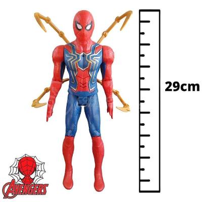 Boneco Action Figure Vingadores Ultimato Homem Aranha 29Cm