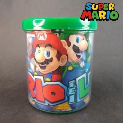 Kit Boneco Luigi Articulado Super Mario 13Cm + Caneca 350Ml