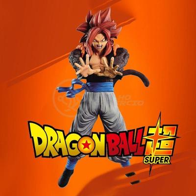 Boneco Gogeta Super Sayajin 4 Dragon Ball Z Super - 20Cm