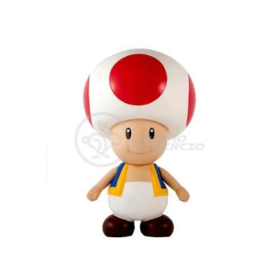 Boneco Action Figure Cogumelo Toad Super Size 20Cm Mario