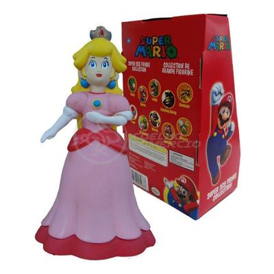 Boneco Action Figure Princesa Peach Toadstool 23Cm Mario