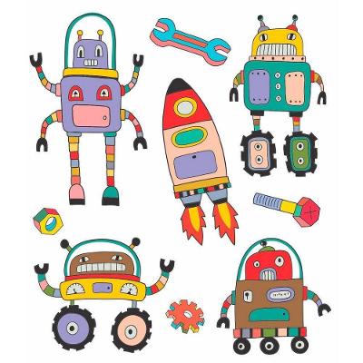 Tatuagem Temporária Infantil - Robôs