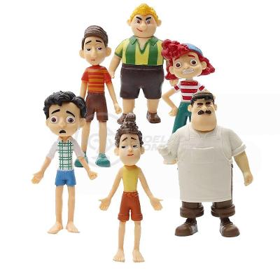 Kit Cartela Menino Luca E Seus Amigos 6 Personagens