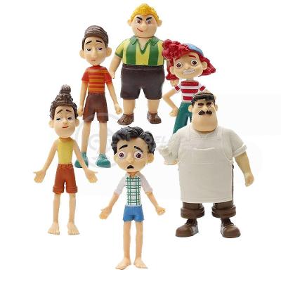 Kit Cartela Menino Luca E Seus Amigos 6 Personagens
