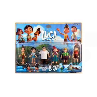 Kit Cartela Menino Luca E Seus Amigos 6 Personagens