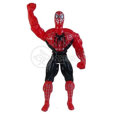 Brinquedo Boneco Vingadores Homem Aranha 25Cm + Mascara 16Cm