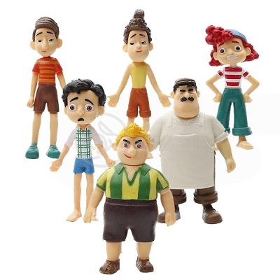 Kit Cartela Menino Luca E Seus Amigos 6 Personagens