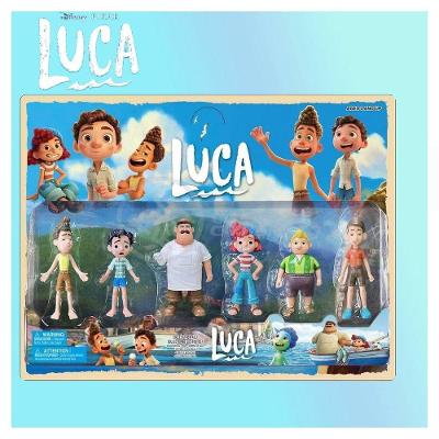 Kit Cartela Menino Luca E Seus Amigos 6 Personagens