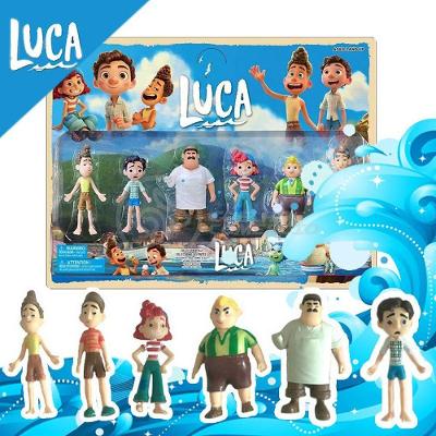 Kit Cartela Menino Luca E Seus Amigos 6 Personagens