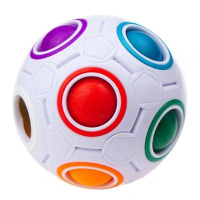 Football Fidget Cube Jogo Quebra Cabeça Infantil 12 Buracos