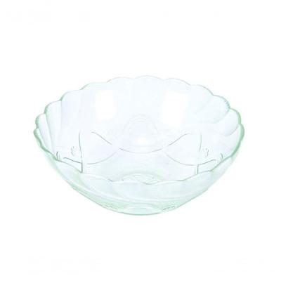Kit Tigela Bowl Em Vidro Transparente 2 Peças 250ml