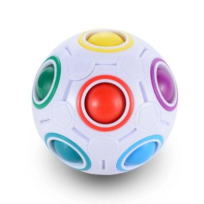 Football Fidget Cube Jogo Quebra Cabeça Infantil 12 Buracos