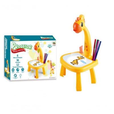 Mesa Mágica De Desenhar Pintura Lousa - Amarelo