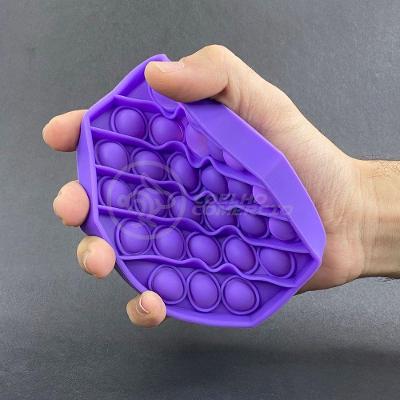 Pop It Octogonal Anti Stress Roxo
