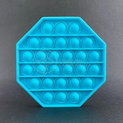 Pop It Octogonal Anti Stress Azul