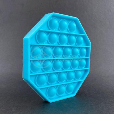 Pop It Octogonal Anti Stress Azul