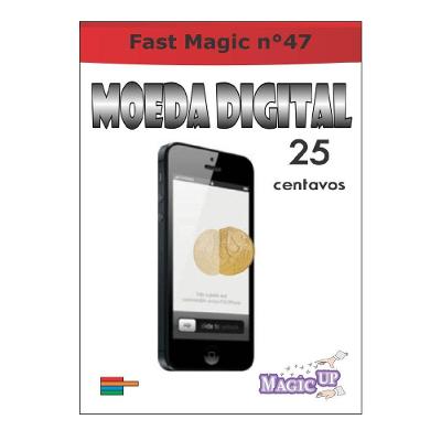 Moeda Digital de 0,25 Centavos de Real