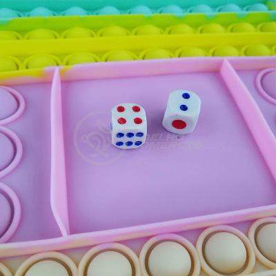 Tabuleiro Big Pop It Pastel Fidget Toy Anti Stress