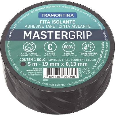 Fita Isolante Classe C 0,13x19 Mm Tramontina Preta 5 M Tramontina