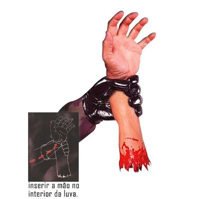 Mão Magica Braço Mão do Terror Latex