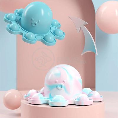 Chaveiro Polvo Reversível Pop It Anti Stress Apertar Tiktok