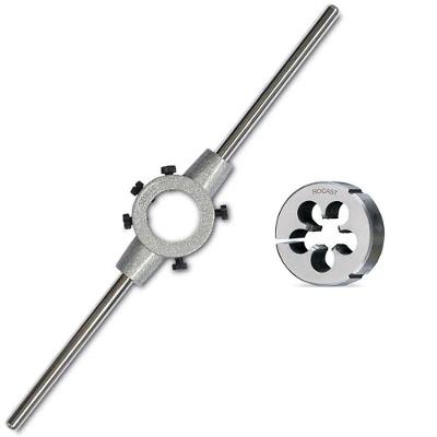 Kit Cossinete Aço Liga - M12 X 1,25 E Porta Cossinete 1.1/2 - Rocast