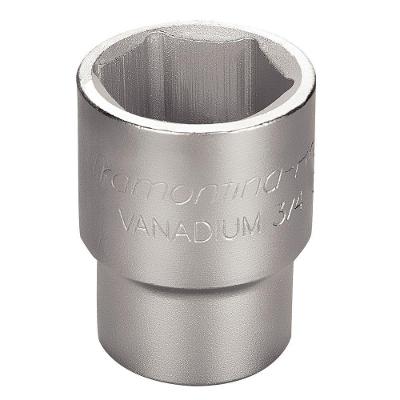 Soquete Sextavado Em Aço Cromo Vanádio 33 Mm - Encaixe 3/4" Tramontina Pro Tramontina