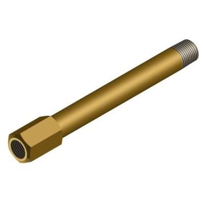 Prolongador Extensor 100mm Rosca 1/4 X 1/4 Mxf Para Purgador Eletrônico