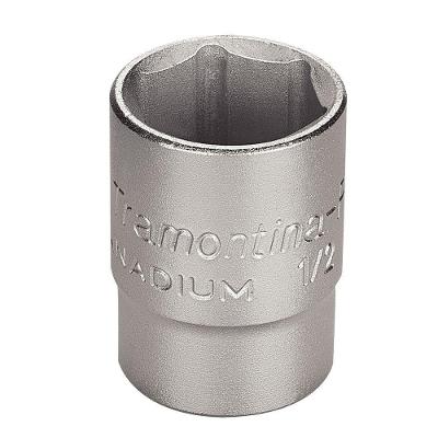 Soquete Sextavado Em Aço Cromo Vanádio 7/8" - Encaixe 1/2" Tramontina Pro Tramontina