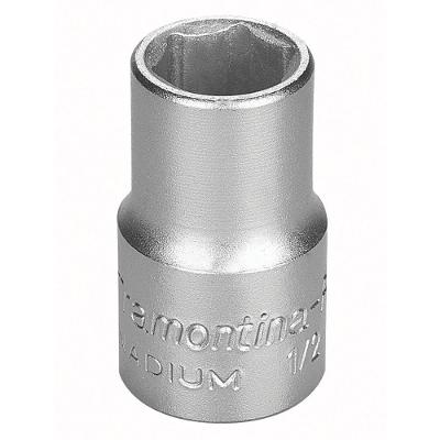 Soquete Sextavado Em Aço Cromo Vanádio 9/16" - Encaixe 1/2" Tramontina Pro Tramontina