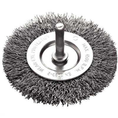 Escova Circular Arame Ondulado Com Haste 2x1/4'' Tramontina Pro Tramontina