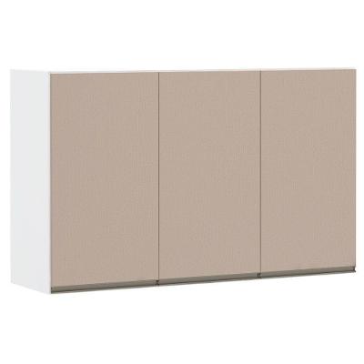 Armário Perola 120cm 3 Portas Branco Polar C/Connect