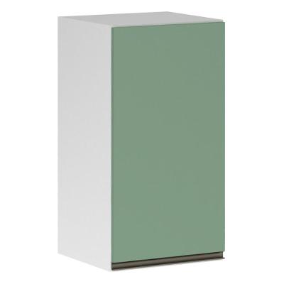 Armário Perola 40cm 1 Porta Luciane Branco Polar C/Verde