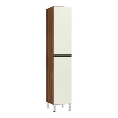 Paneleiro Simples 40cm 2 Portas Nogueira C/Kashmir