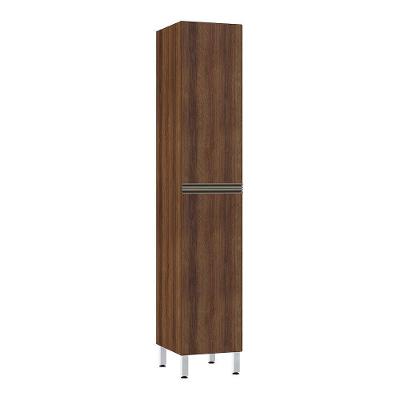 Paneleiro Simples 40cm 2 Portas Nogueira