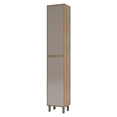 Paneleiro 40 Cm 2 Portas De Abrir Mel Vanilla C/Graff