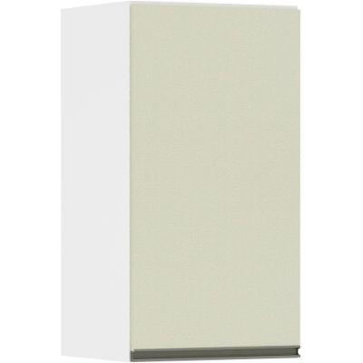 Armário Perola 40cm 1 Porta Luciane Branco Polar C/Kashmir