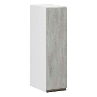 Armário Perola 20cm 1 Porta Branco Polar C/Concreto