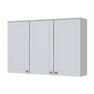 Armário De Cozinha Henn Americana 3 Portas 120 Cm C352-05 Branco