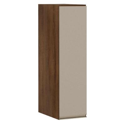 Armário Para Cozinha 20 Cm 1 Porta Dourado Com Connect