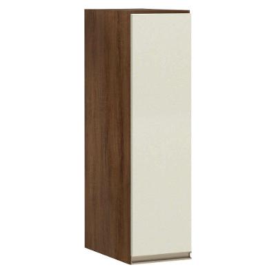 Armário Para Cozinha 20 Cm 1 Porta Dourado Com Kashmir