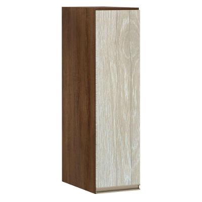 Armário Para Cozinha 20 Cm 1 Porta Dourado Com Crema