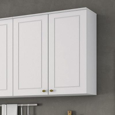 Armário De Cozinha 02 Portas 80 Cm Nova York Henn Branco