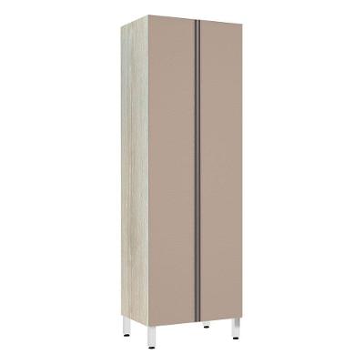 Paneleiro 70Cm Duplo 2 Portas Luci Legno Crema Com Connect