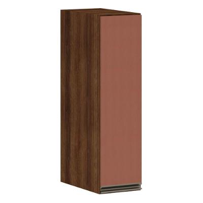 Armário Para Cozinha 20 Cm 1 Porta Dourado Com Gaia